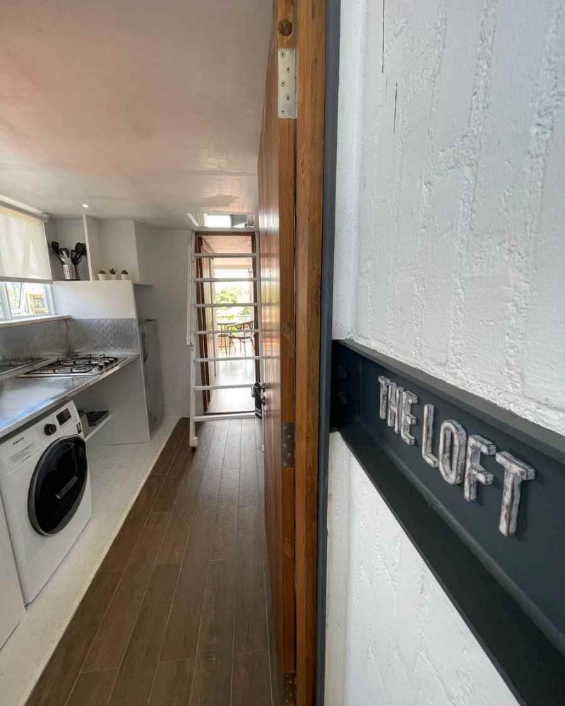 The Loft Entrance & Kitchen